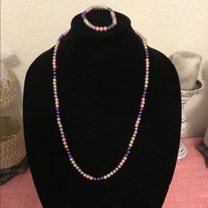 Hand crafted one of an kind real glass pearls
